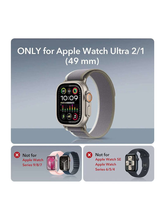 ESR Armorite Vollflächig gehärtetes Glas für das Apple Watch Ultra 49mm 2Stück