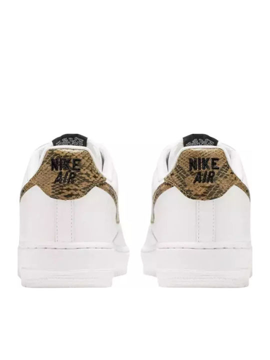 Air Force 1 Retro Premium Adidași Pentru Bărbați Albi