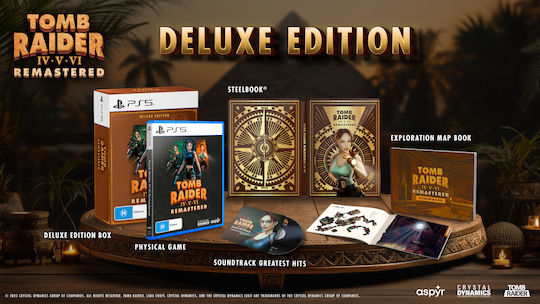 Tomb Raider IV-VI Remastered Deluxe Издание PS5 Игра
