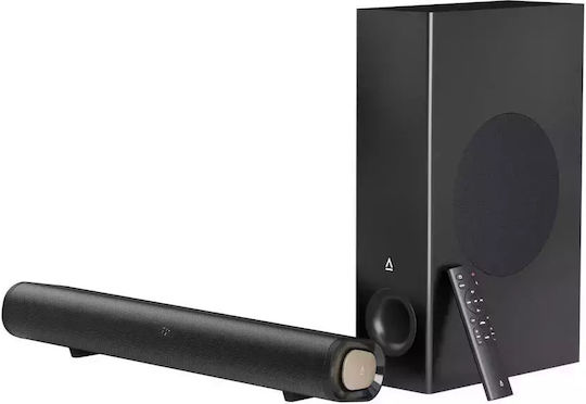 Creative Stage Pro Soundbar 2.1 Bluetooth și HDMI 160W cu Telecomanda Negru