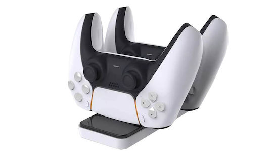 Raptor Stație de încărcare pentru 2 controllere PS5 Negru