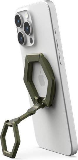 Uag Universal Magnetic Metal Ring Stand 360 Magnetic Cases Smartphones Khaki Green Drap 964443117272
