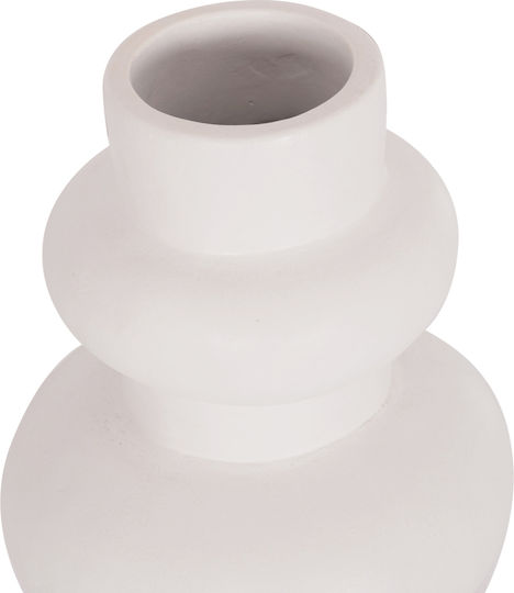 HomeMarkt Decorative Vase Lekkan White