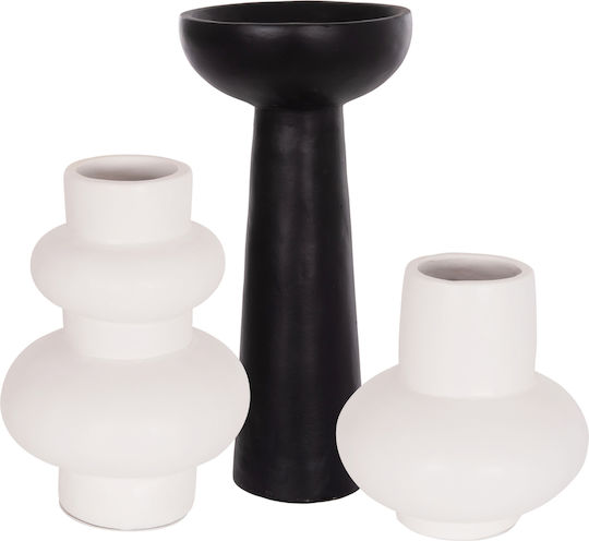 HomeMarkt Decorative Vase Lekkan White
