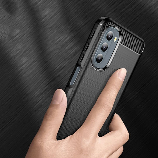 Back Cover Silicon Negru (Moto G31)