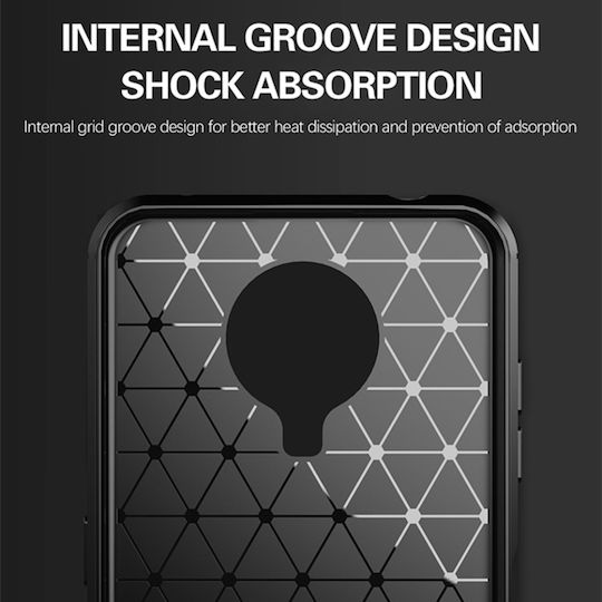 Back Cover Σιλικόνης Μαύρο (Nokia G20)