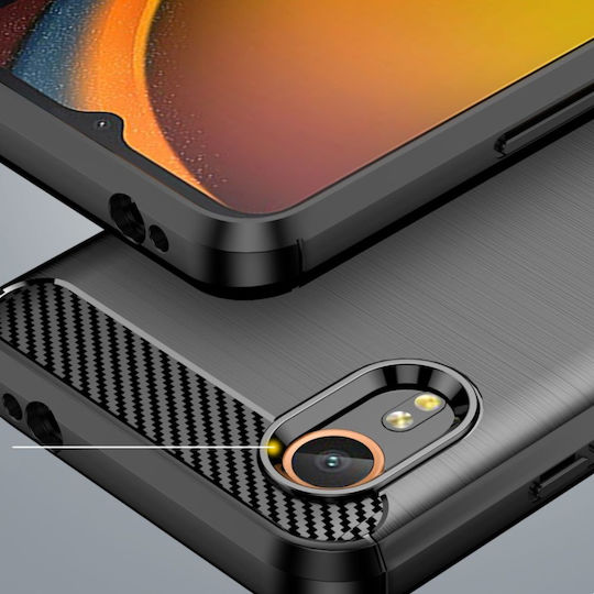 Umschlag Rückseite Silikon Schwarz (Galaxy XCover7)
