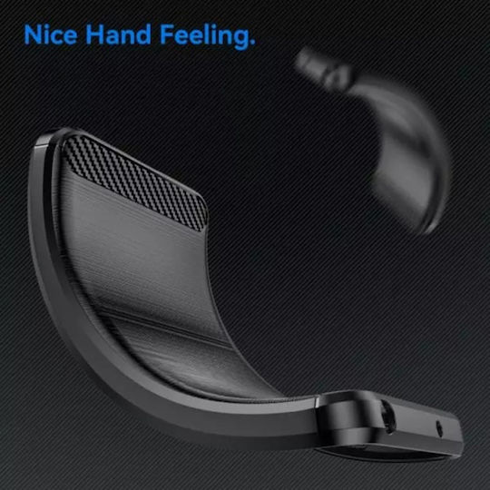 Back Cover Silicon Negru (Moto G72)