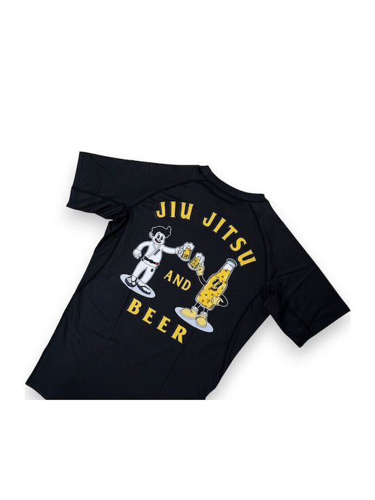 Chosen Short Sleeve Shirt CHRS153 for Jiu-Jitsu Black
