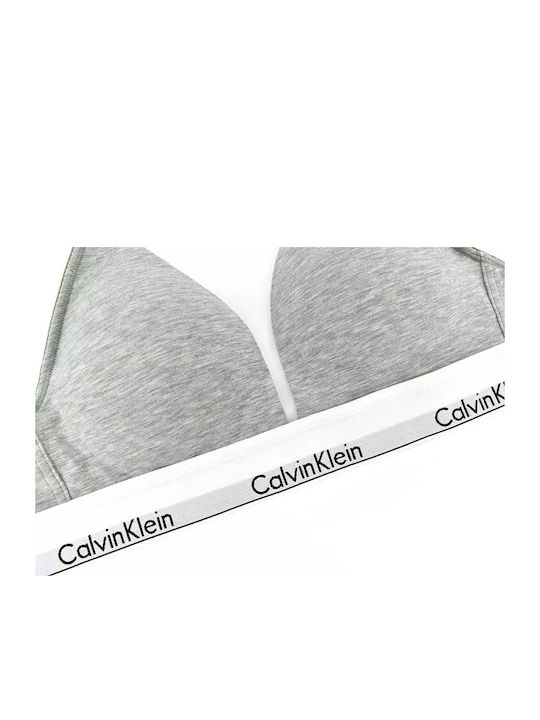Women's Gray Sports Bra with Lining