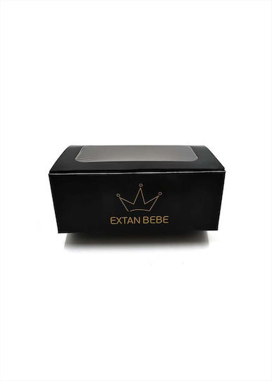 Extan Bebe Suzeta Silicon Negru pentru 0-6 luni