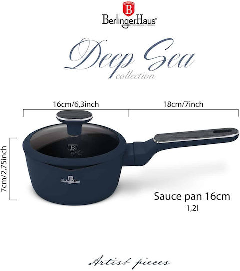 Berlinger Haus Βαθιά Κατσαρόλα από Αλουμίνιο 1.2lt / 16cm