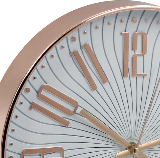 Keskor Wall Clock Plastic 30x4.5cm