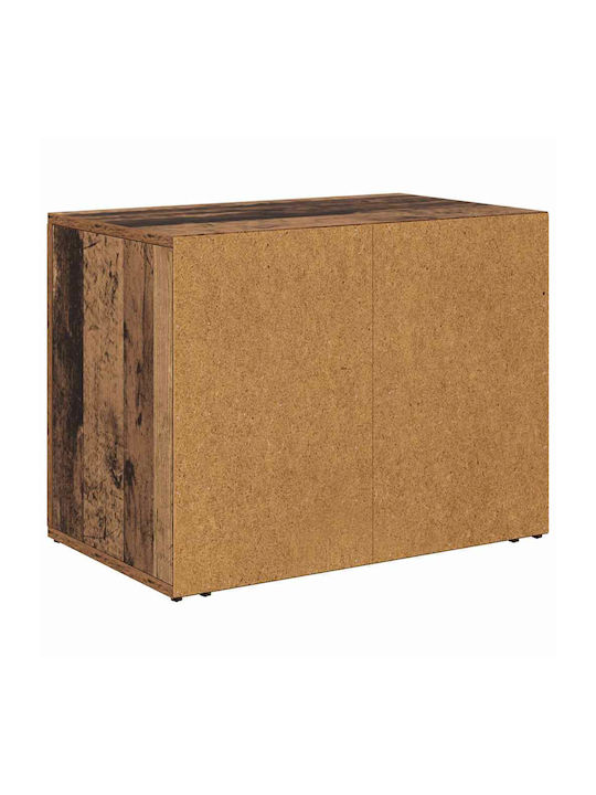 Κομοδίνο Ξύλινο Παλιό ξύλο 60x36x45cm