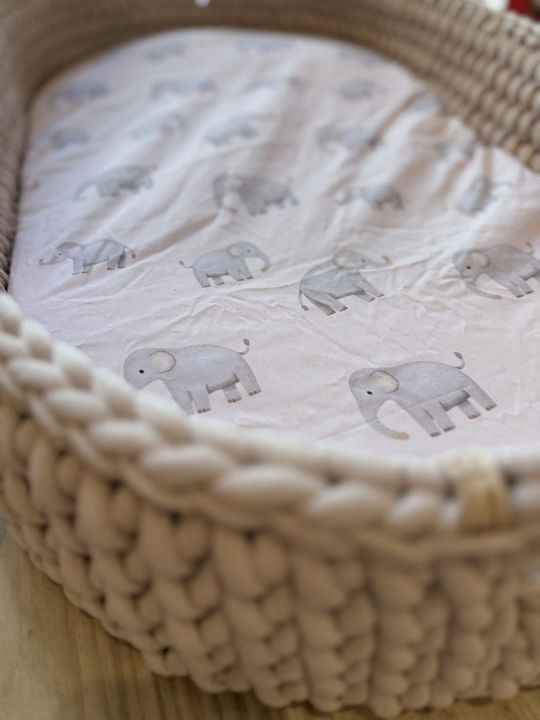 Grandes Suenos Baby Bettlaken Rosa 40x80cm