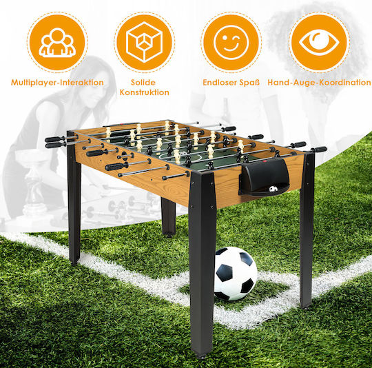 Costway Masa de fotbal Lemn