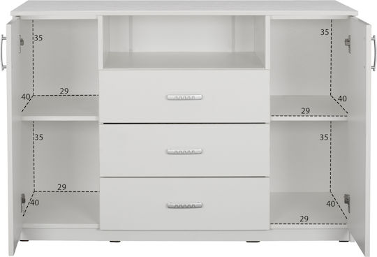 Σετ Комплект Спалня Adler White с Легла 160x200бр 6бр