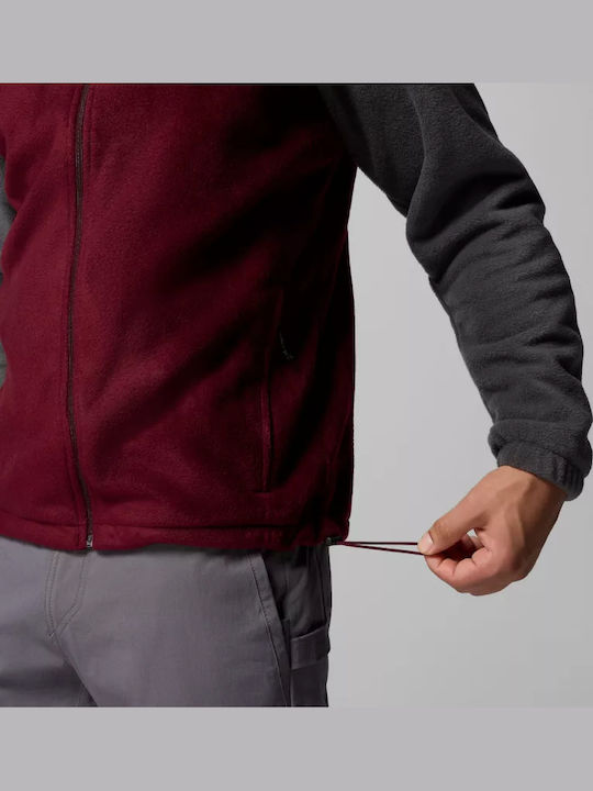 Steens Mountain Full Ανδρική Ζακέτα Fleece Shark/rich Wine