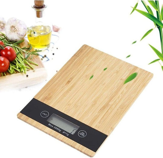 Digital Kitchen Scale 5kg Brown – Electronic Kitchen Scale Hl