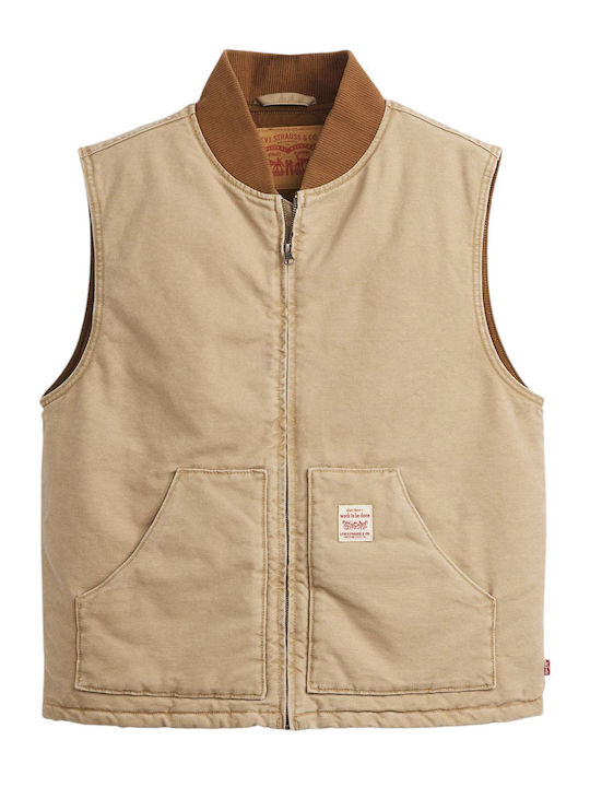 Sansome Αμάνικο Μπουφάν Beige