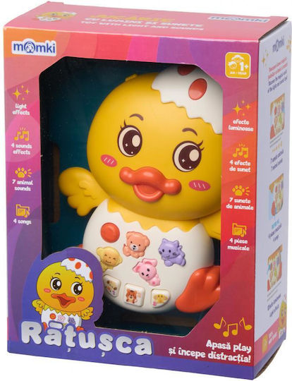 Momki Jucărie pentru Bebeluși cu Lumină și Sunete pentru 12++ Luni
