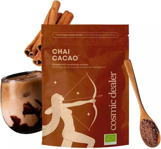 Organic Cacao Adaptogenic Mushrooms Cosmic Dealer Chai 120 g