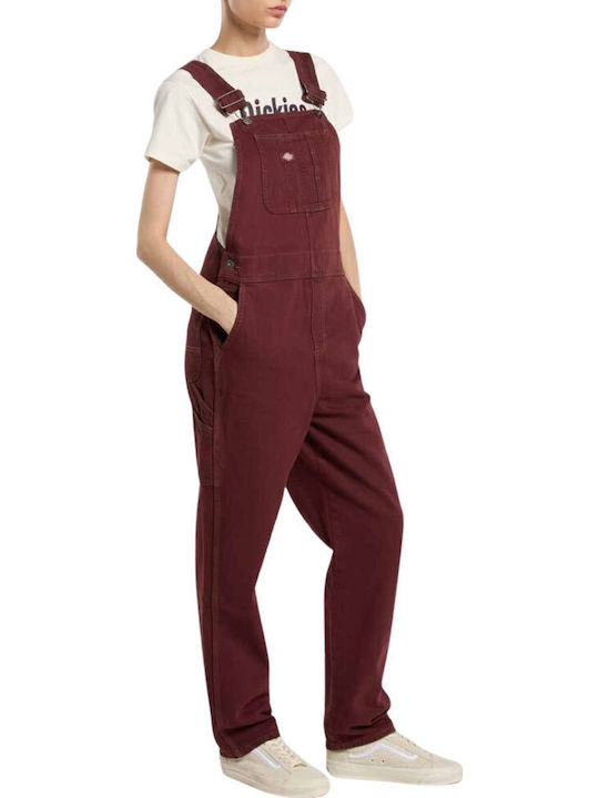 De Damă Salopetă Burgundy