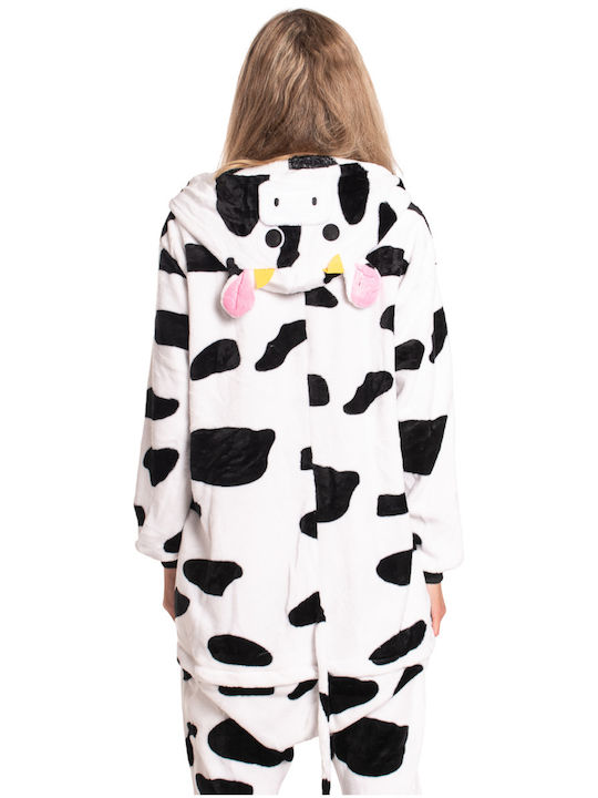 Winter Women's White Onesie Pajama