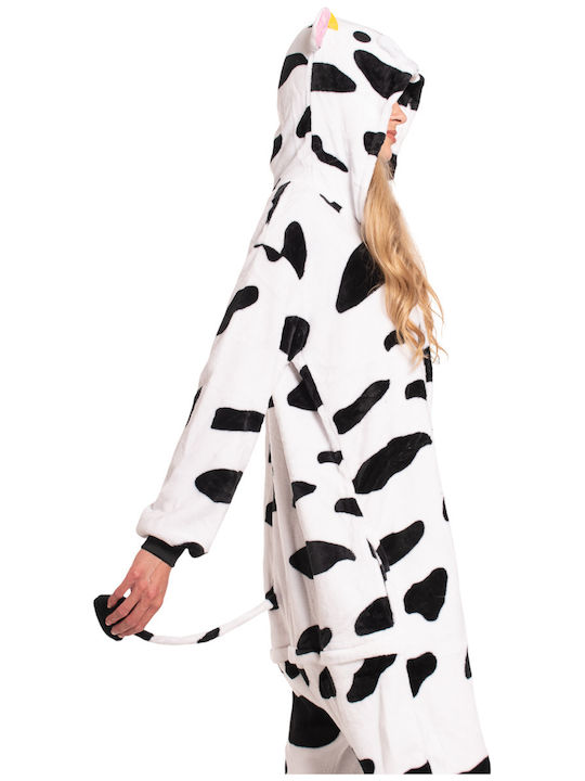 Winter Women's White Onesie Pajama