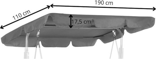 Canopy for Cradle Gray 1.1x1.9m