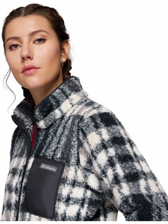 West Bend Women's Cardigan with Zipper Black