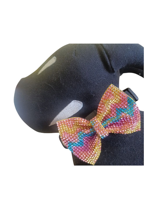 Φιογκος Rainbow Strass Περιλαιμιο Σκυλου 1τμχ 8cm
