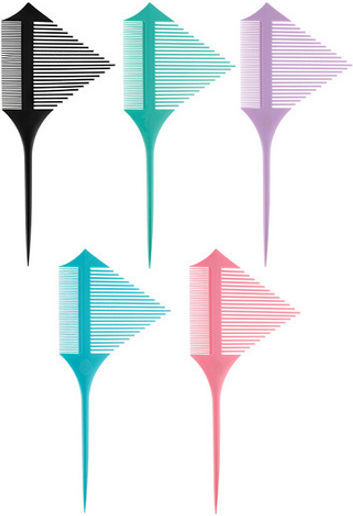 Salon Tech Kamm Haare Blau