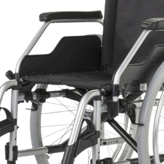 Wheel Инвалидна количка 24" Сгъваемо Тип светлина 38см VARIO-38 Сребрист