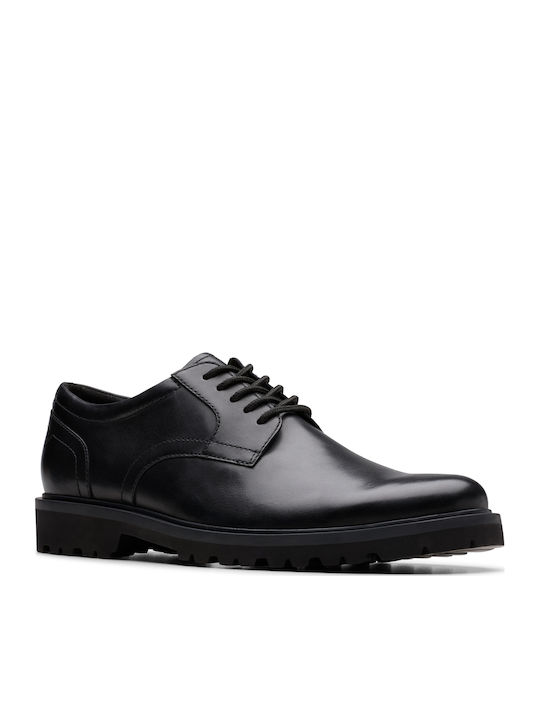 Men's Leather Dress Shoes Black