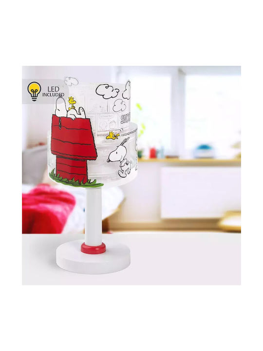 Ango LED Kinder Nachttischlampe Transparent 15x15x30εκ.