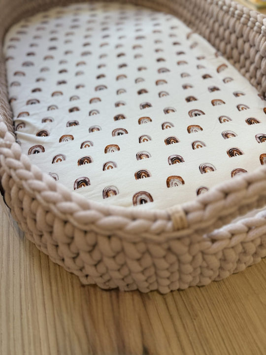Grandes Suenos Baby Sheet Cradle Cotton 50x90cm
