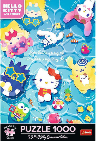 Puzzle 1000 Teile Trefl Premium Hello Kitty Relaksp6