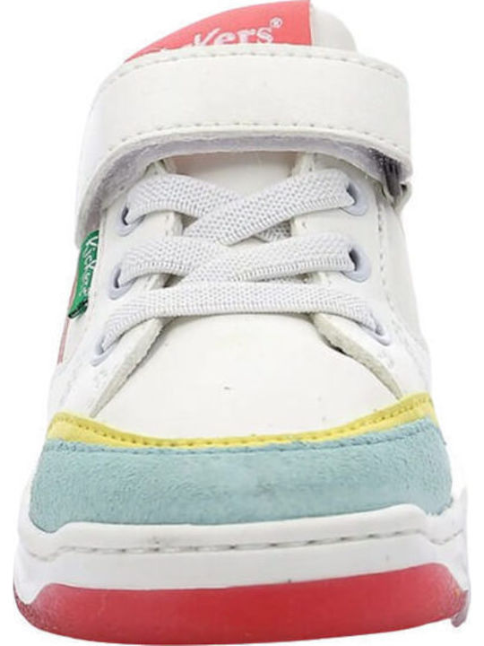 Kouic Παιδικά Sneakers με Σκρατς Λευκά