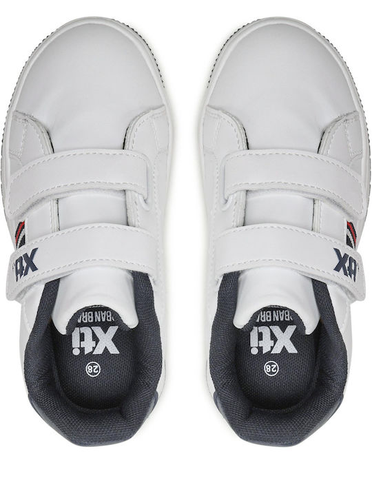 Kids Sneakers with Scratch White