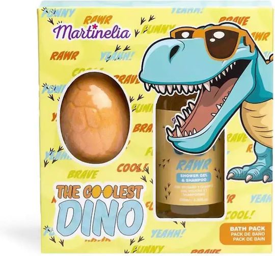 Martinelia Coolest Dino Mini Bath Set Care Set 100ml 70gr