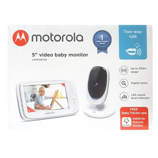 Motorola Comfort 50 Drahtlose Babyüberwachung , Zwei-Wege-Kommunikation & Schlaflieder