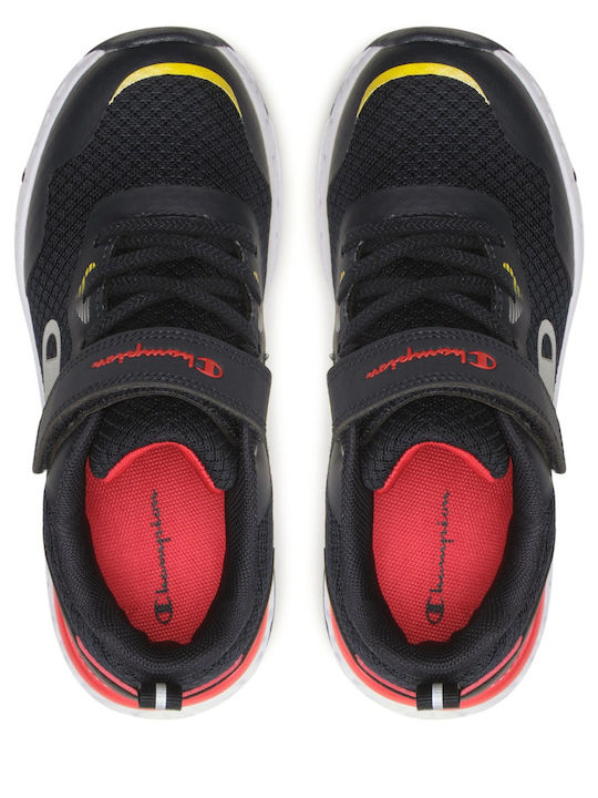 Παιδικά Sneakers με Σκρατς Navy Μπλε