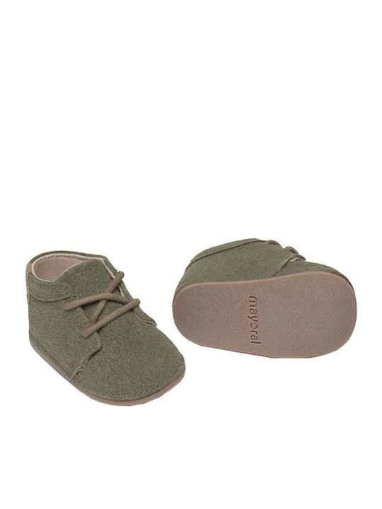 Mayoral Baby Booties Green