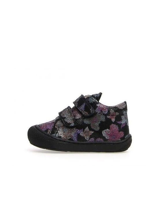 Kids Sneakers with Scratch Black