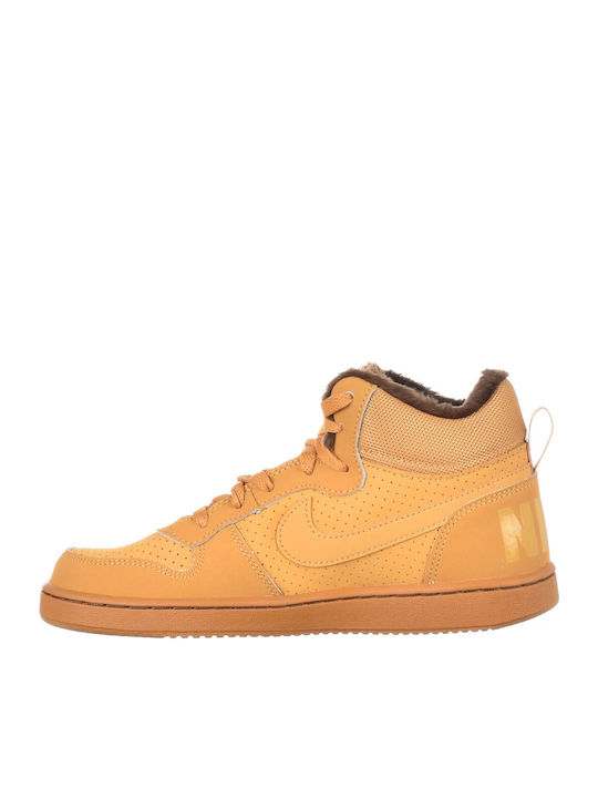 Court Borough Mid Wntr GS Παιδικά Sneakers High Καφέ