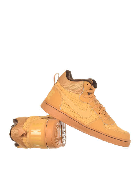 Court Borough Mid Wntr GS Παιδικά Sneakers High Καφέ