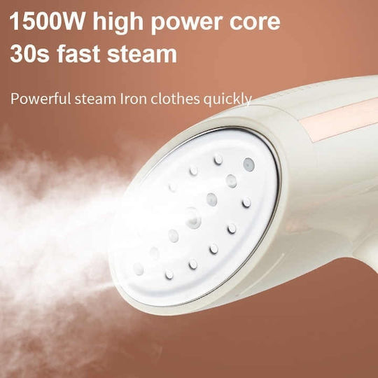 Aparat de călcat cu abur pentru haine de Mână 1500W cu rezervor 280ml Gri
