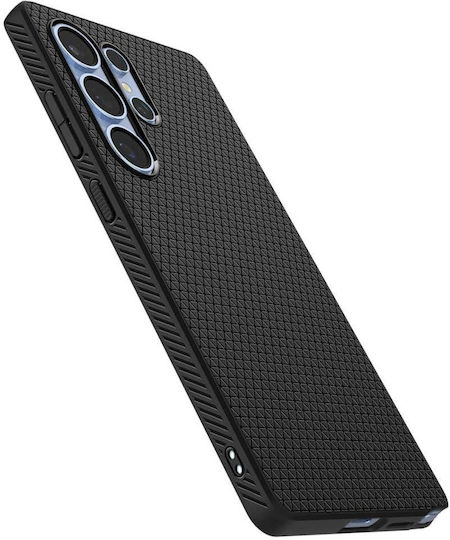 Spigen Liquid Air Umschlag Rückseite Kunststoff Schwarz (Galaxy S25 Ultra,Samsung S25 Ultra)