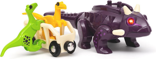 Action-Figur Dinosaurier mit Sound und Licht 6cm.